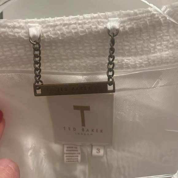 Ted Baker Tweed Preppy Jacket, Size 3 - Picture 5 of 6